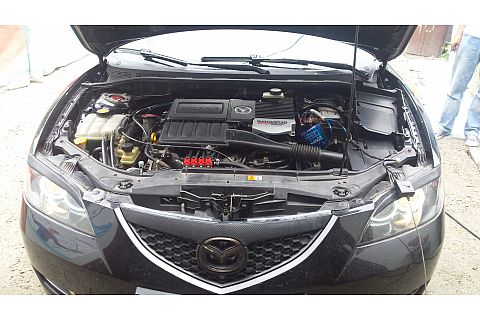 Instalatie gpl Tomasetto montaj Mazda 3 service ultra gaz garantie